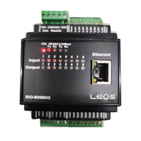 Ethernet I/O 8 Input 8 Output Transistor