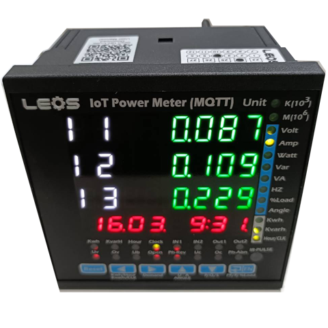 IPM320 — IoT Power Meter วัดค่าไฟ ดูผ่าน LAN ส่งข้อมูลเข้า Dashboard ผ่าน MQTT ได้โดยตรง