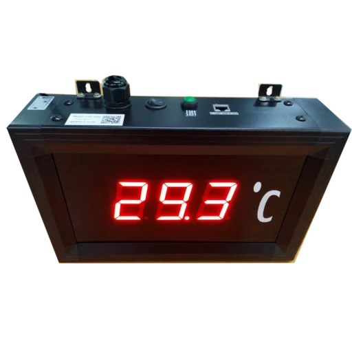 Temperature display