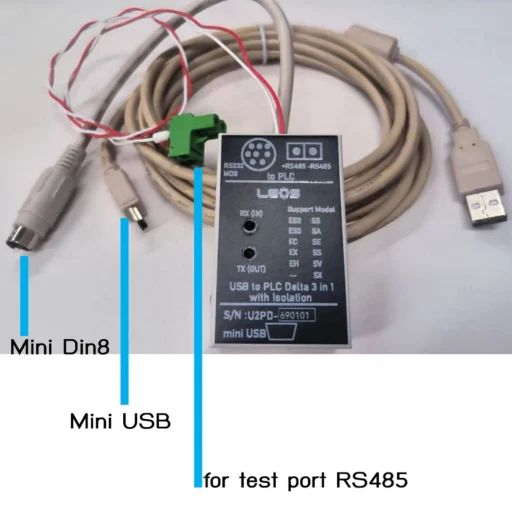 สาย Download PLC Delta